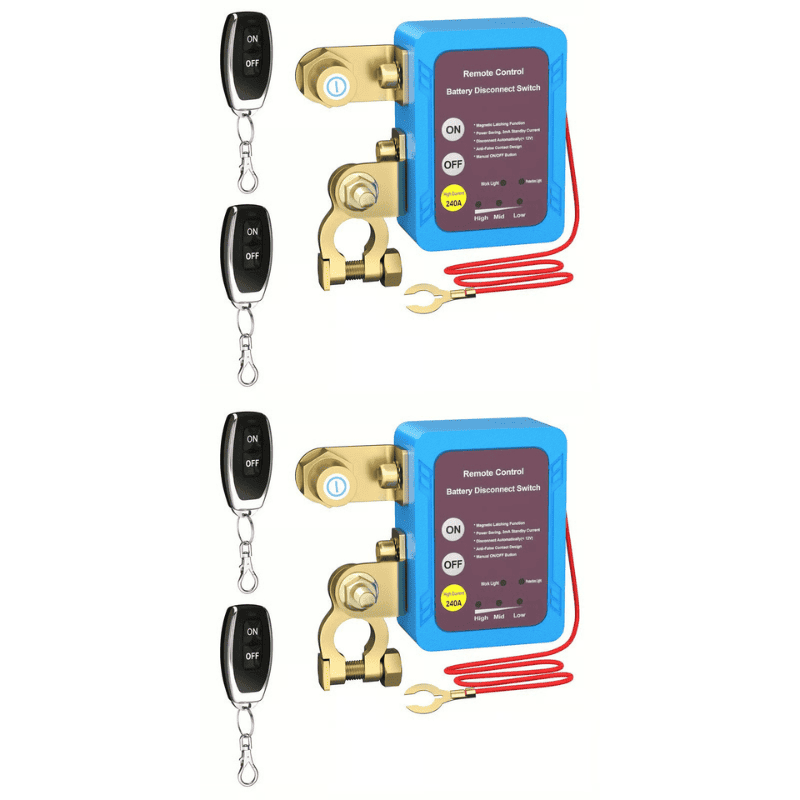 12V High Current Car Remote Battery Disconnect Switch