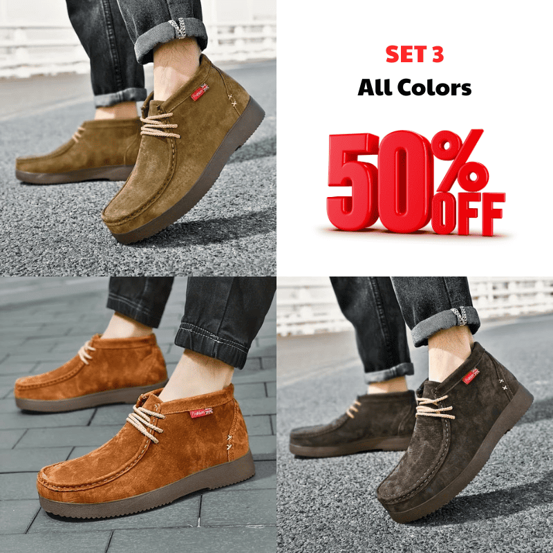 ⚡SALE UP TO 50%⚡Men’s Genuine Leather Casual Slip On Shoes