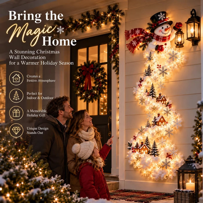 🏠✨Christmas Magic Trail Wall Light - A Little Christmas Magic, Right on Your Wall✨