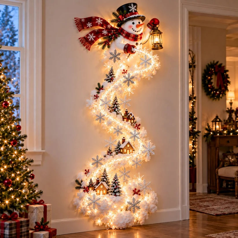 🏠✨Christmas Magic Trail Wall Light - A Little Christmas Magic, Right on Your Wall✨
