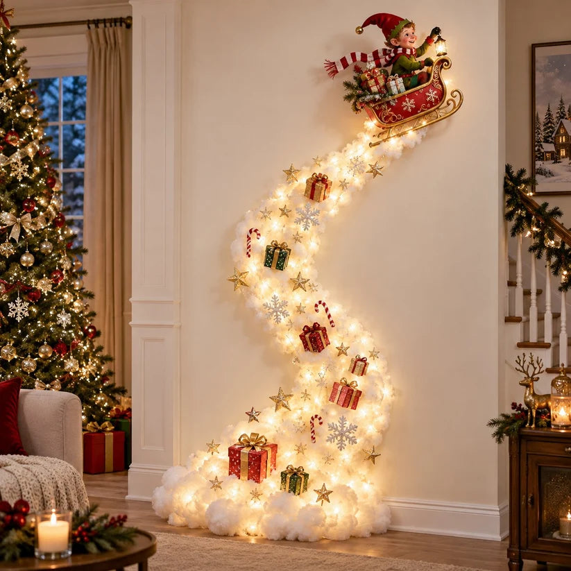 🏠✨Christmas Magic Trail Wall Light - A Little Christmas Magic, Right on Your Wall✨