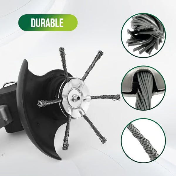 Heavy Duty Steel Wire String Trimmer Replacement Head