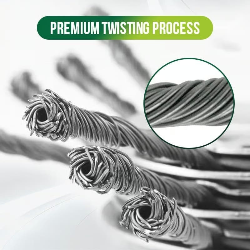 Heavy Duty Steel Wire String Trimmer Replacement Head
