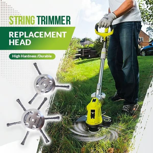 Heavy Duty Steel Wire String Trimmer Replacement Head