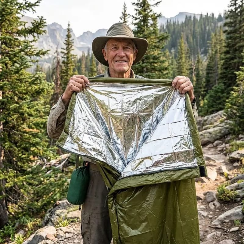 Emergency Waterproof Survival Sleeping Bag for Camping & Hiking