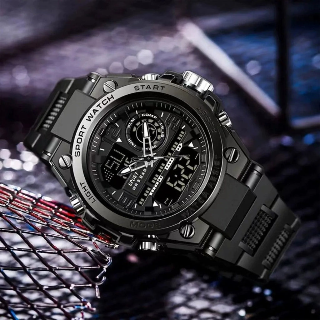 🔥 Hot Sale 70% OFF ⌚ Men's Waterproof Sports Watch with Luminous Display