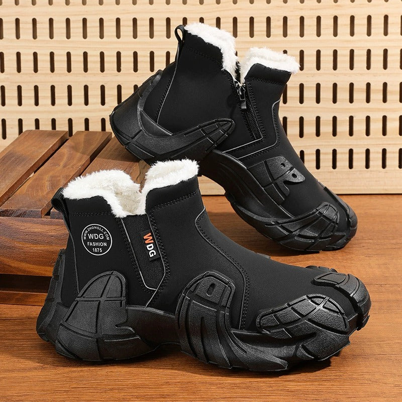 🔥 Hot Sale 70% OFF 👟 Unisex Warm Fleece Waterproof Boots