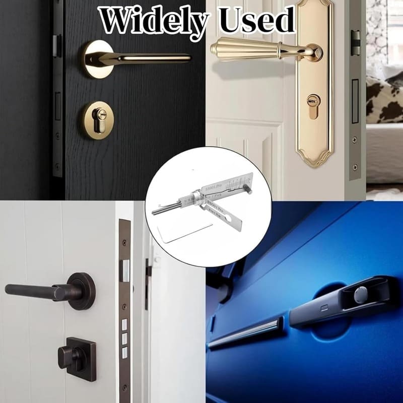 🔥Hot Sale 49% Off ⚒️ Flat Key Lock Compatible Master Key Decoder Tool