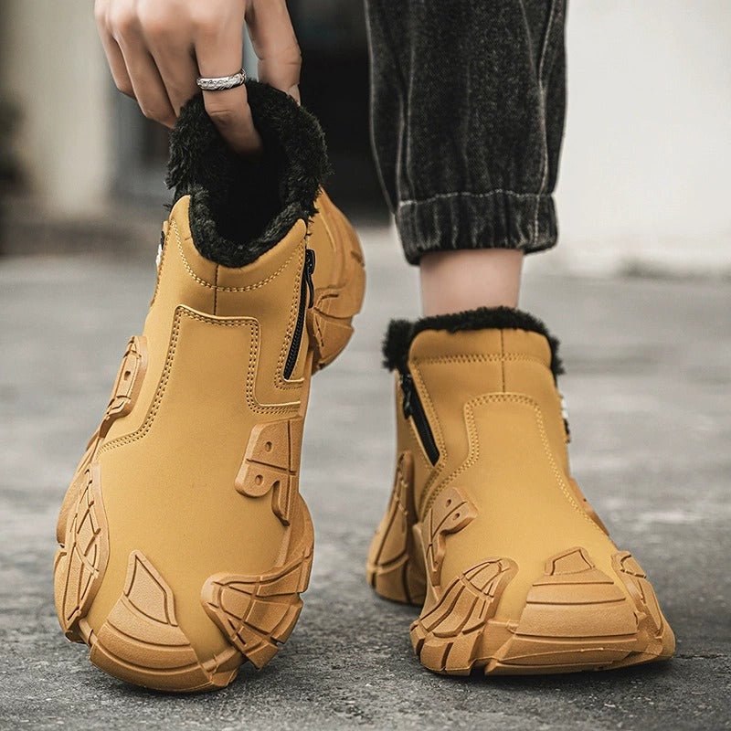 🔥 Hot Sale 70% OFF 👟 Unisex Warm Fleece Waterproof Boots