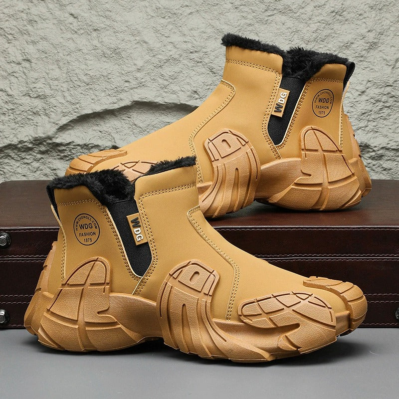 🔥 Hot Sale 70% OFF 👟 Unisex Warm Fleece Waterproof Boots