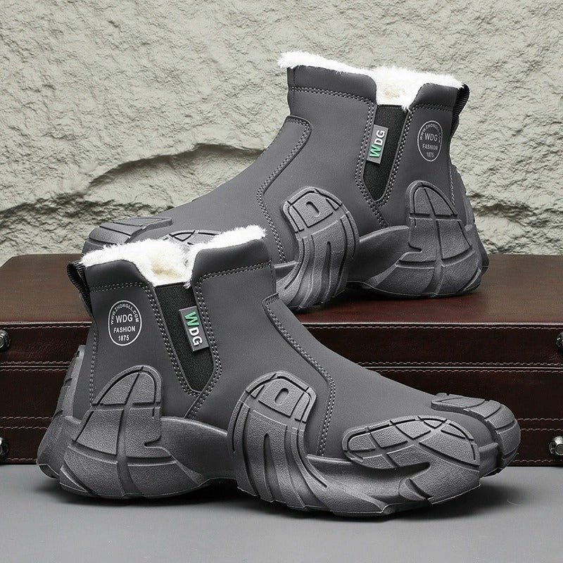 🔥 Hot Sale 70% OFF 👟 Unisex Warm Fleece Waterproof Boots