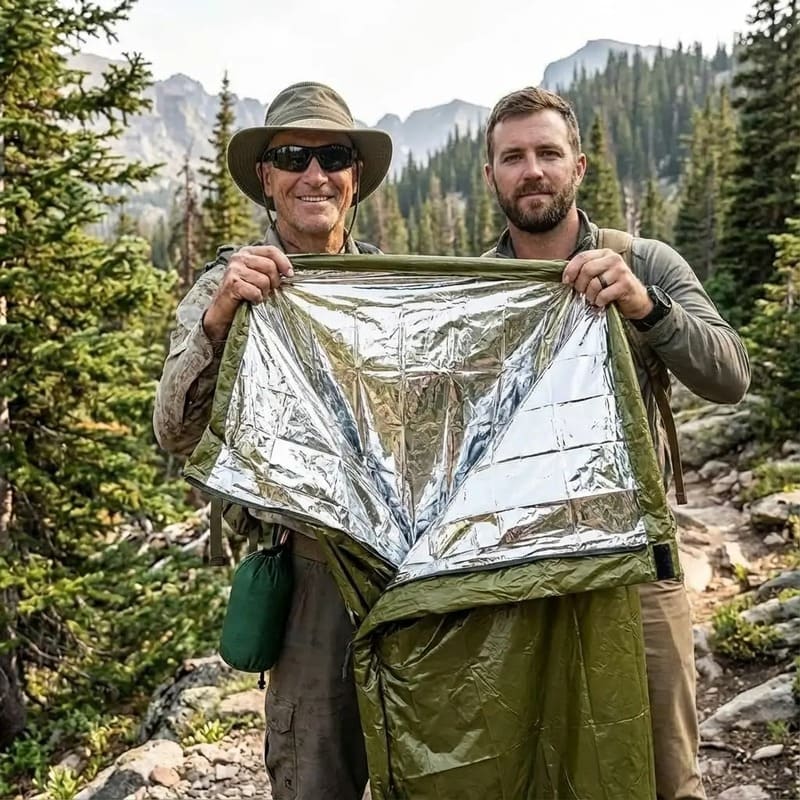Emergency Waterproof Survival Sleeping Bag for Camping & Hiking