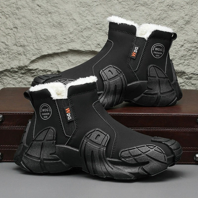 🔥 Hot Sale 70% OFF 👟 Unisex Warm Fleece Waterproof Boots