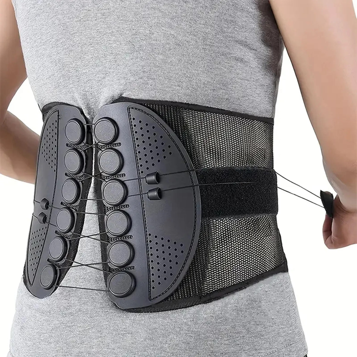 ✅ Adjustable Lumbar Support Belt 💪 Lower Back Brace
