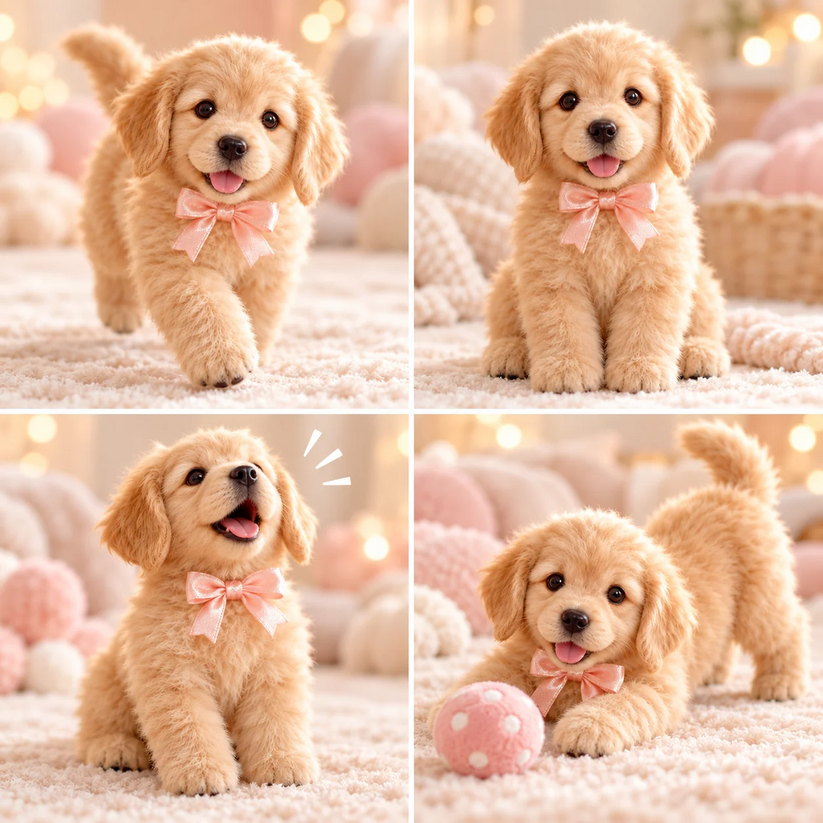 🎄 50% OFF – Golden Buddy Realistic Robot Golden Retriever Puppy