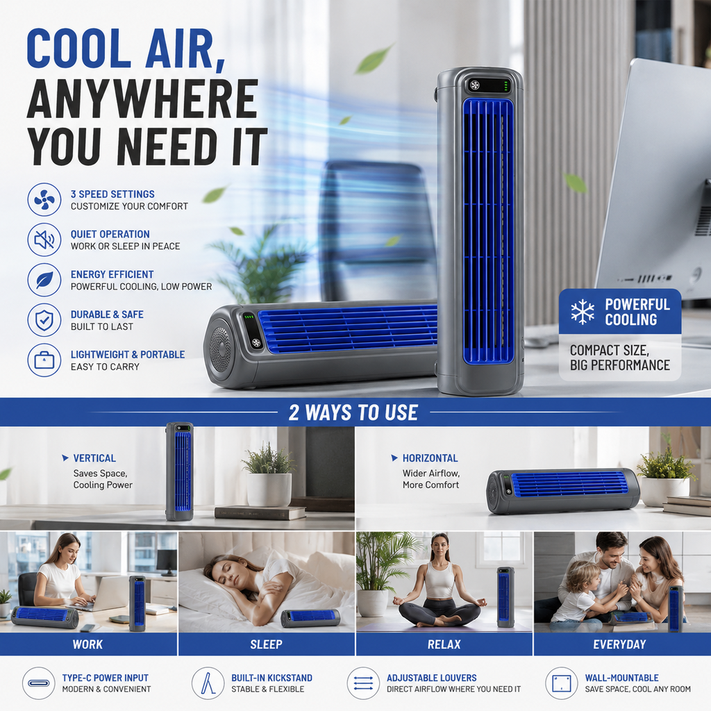 Smart Dual-Mode Air Cooler