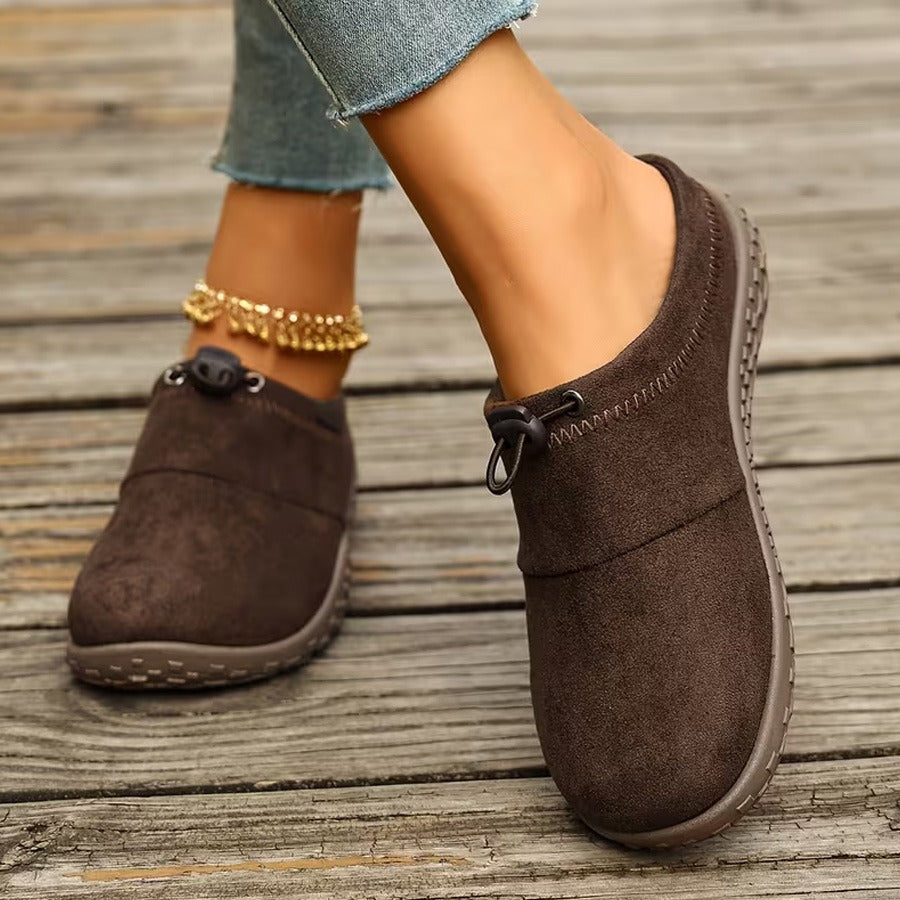 Orthopedic Casual Shoes with Round Toe Design-Us