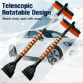 Telescopic Car Snow Brush With Ice Scraper