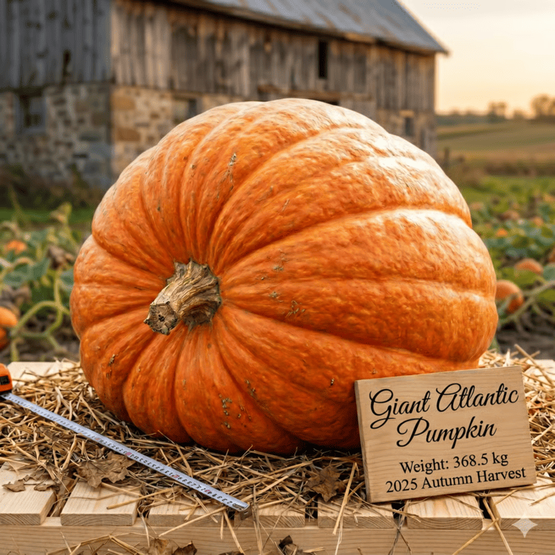Atlantic Giant Pumpkin Seeds🎃-Grow 400LB Giant Pumpkins in Just 90 Days 🌱