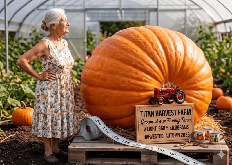Atlantic Giant Pumpkin Seeds🎃-Grow 400LB Giant Pumpkins in Just 90 Days 🌱