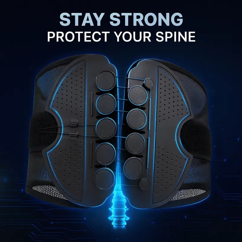 ✅ Adjustable Lumbar Support Belt 💪 Lower Back Brace