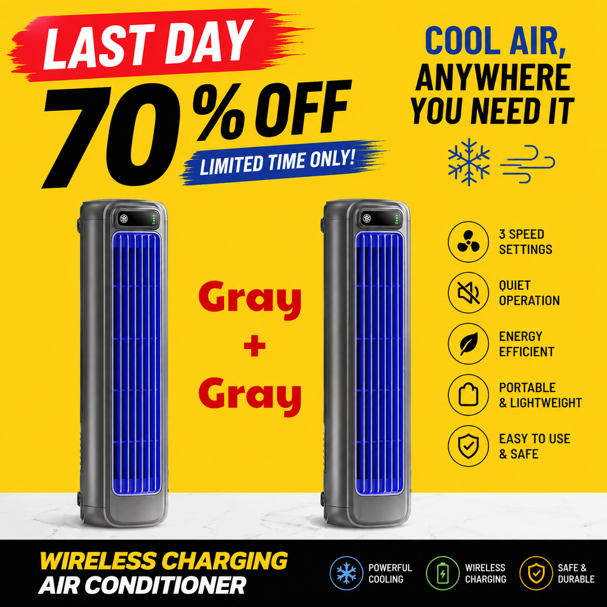 Smart Dual-Mode Air Cooler