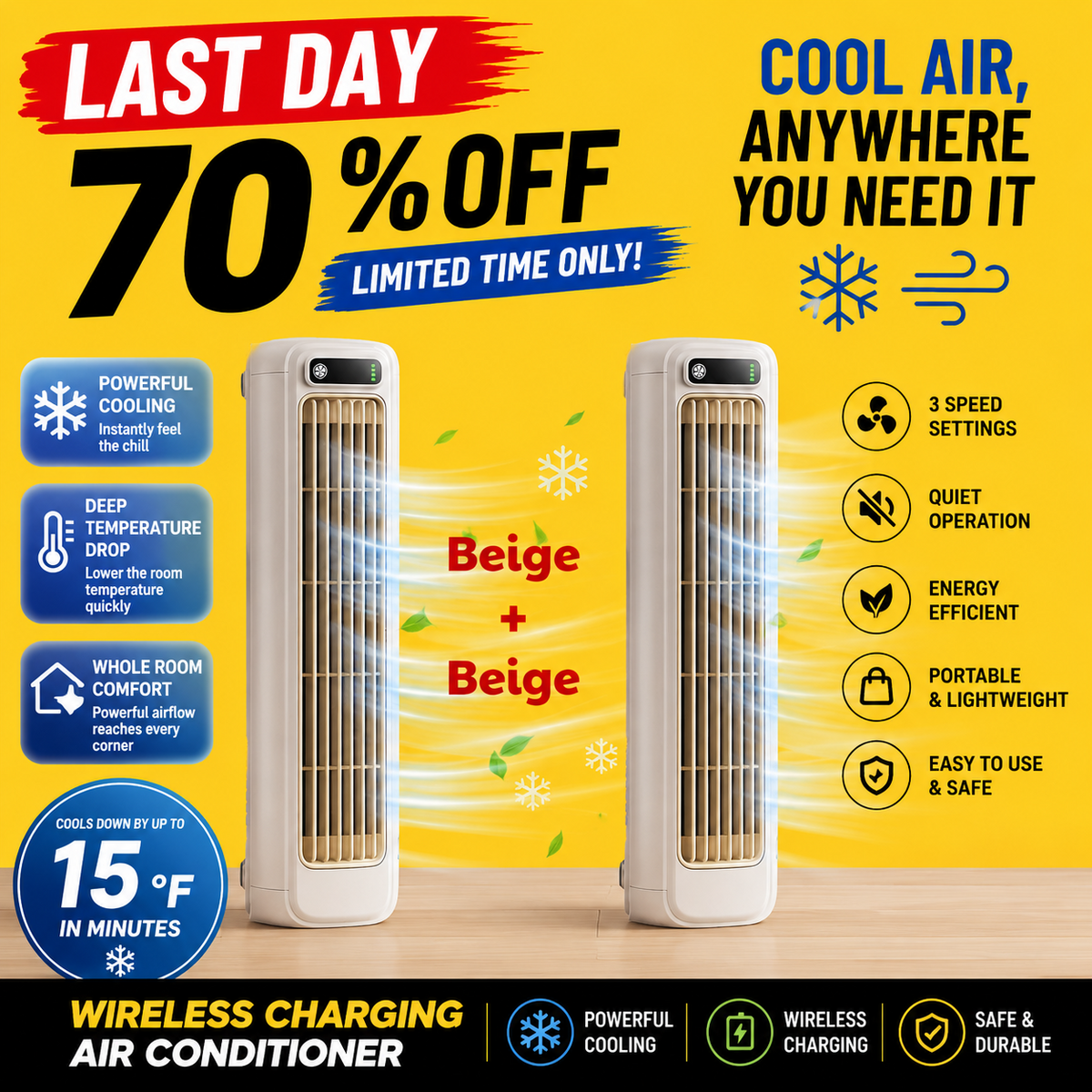 Smart Dual-Mode Air Cooler