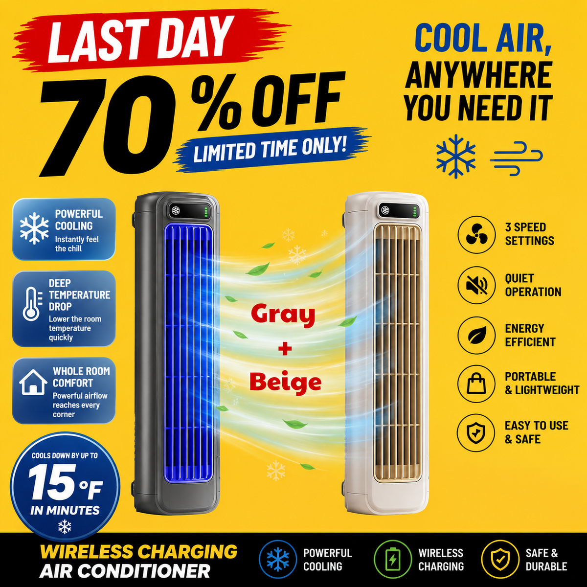 Smart Dual-Mode Air Cooler
