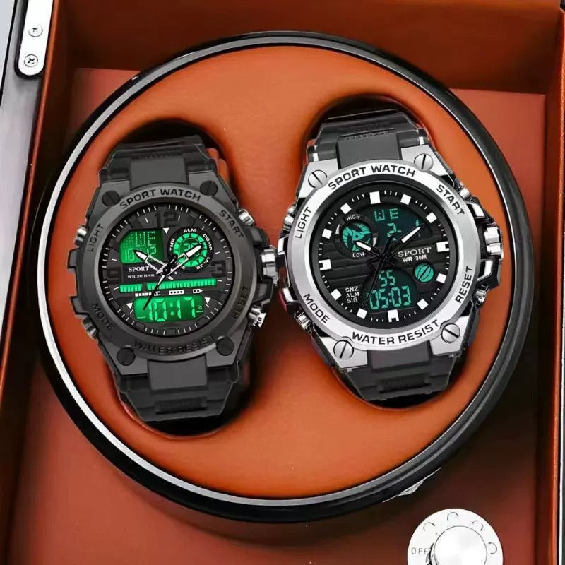 🔥 Hot Sale 70% OFF ⌚ Men's Waterproof Sports Watch with Luminous Display