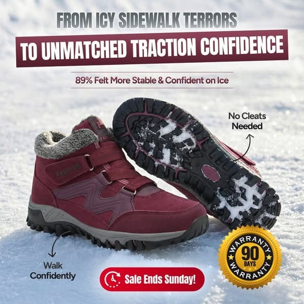 ❄️SALE OFF UP TO 70%❄️Warm Cotton Lined Winter Thermal Boots for Women