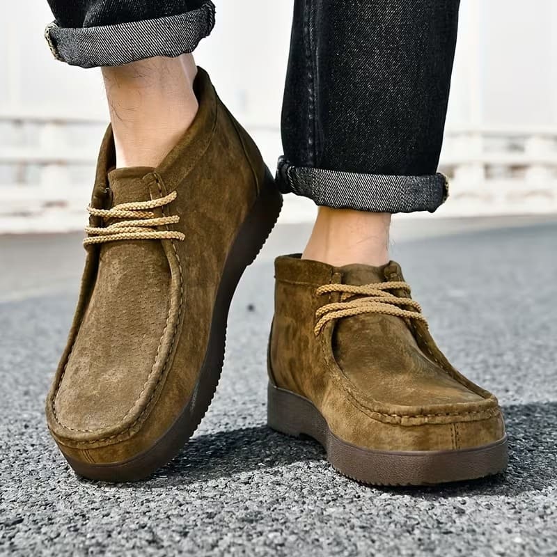 ⚡SALE UP TO 50%⚡Men’s Genuine Leather Casual Slip On Shoes