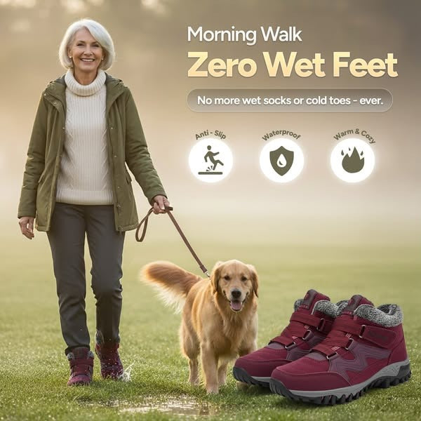 ❄️SALE OFF UP TO 70%❄️Warm Cotton Lined Winter Thermal Boots for Women