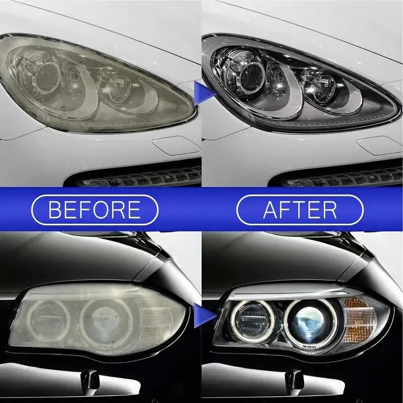 🚘 Automotive Headlamp Restoration Fluid Kit
