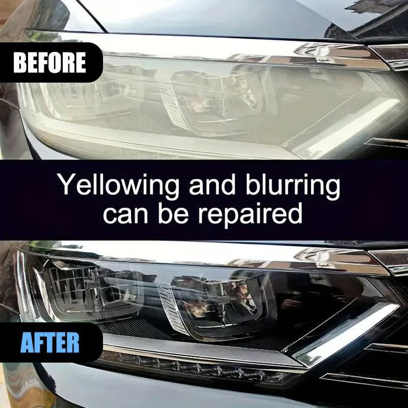 🚘 Automotive Headlamp Restoration Fluid Kit