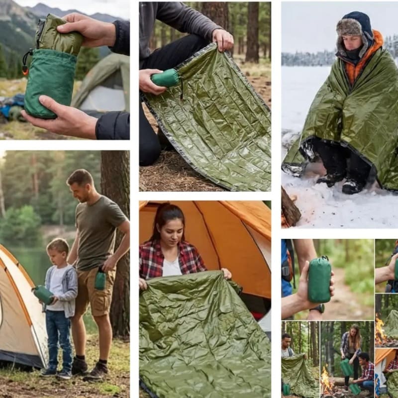 Emergency Waterproof Survival Sleeping Bag for Camping & Hiking